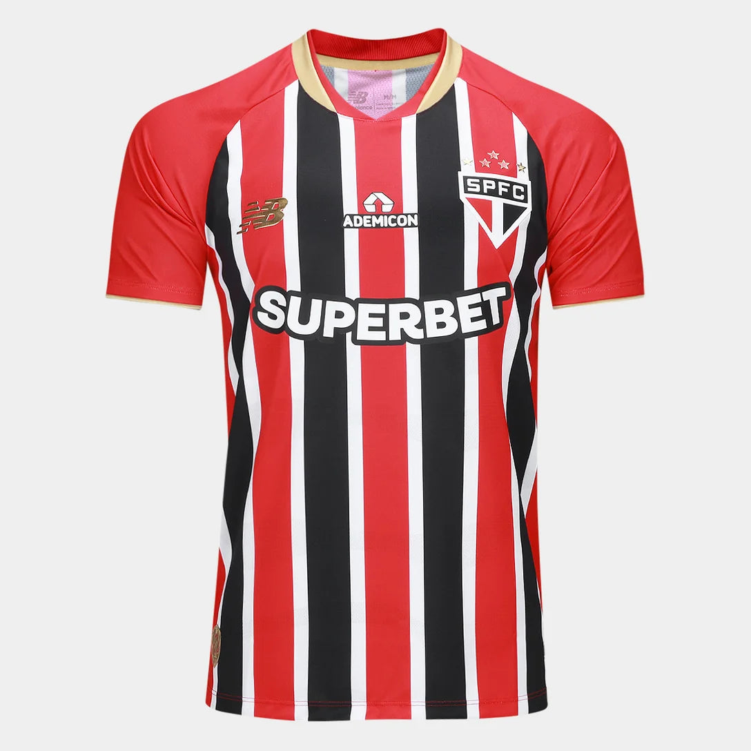 Camisa São Paulo II 25/26 - Jogador Masculina - Tricolor