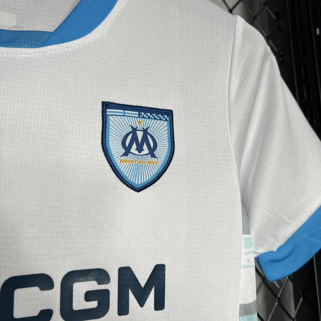 Conjunto Infantil Olympique de Marseille home 24/25