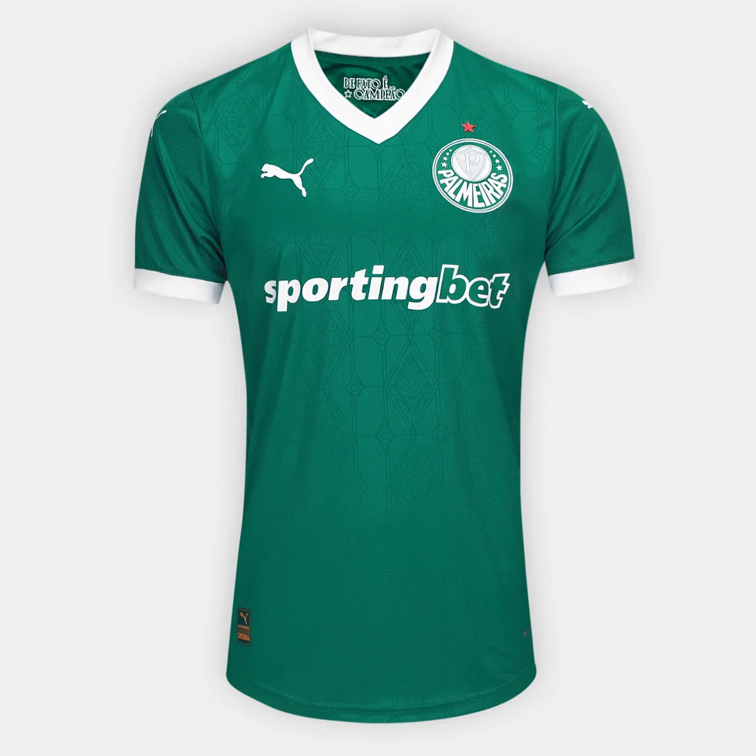 Camisa Palmeiras I 25/26 - Jogador Masculina - Verde