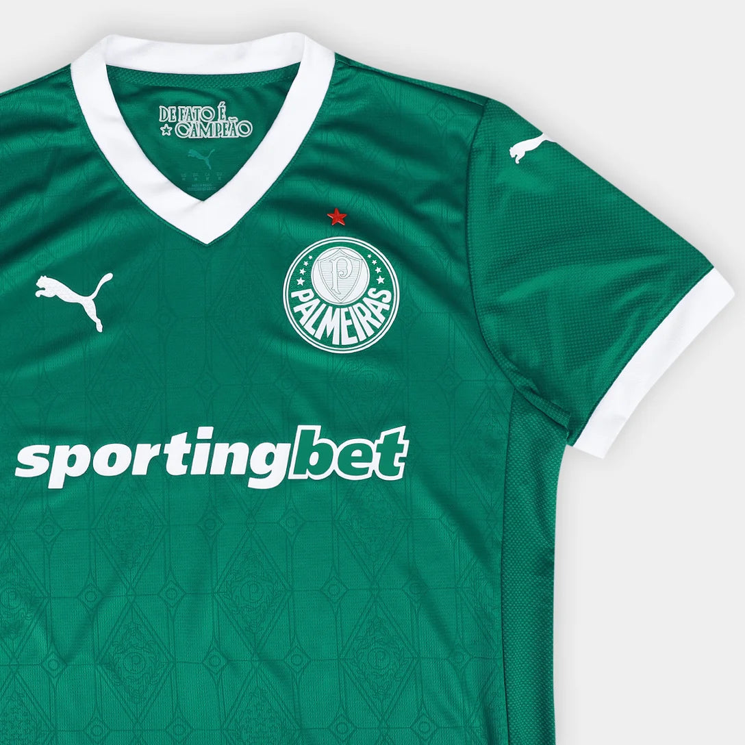 Camisa Palmeiras I 25/26 - Jogador Masculina - Verde