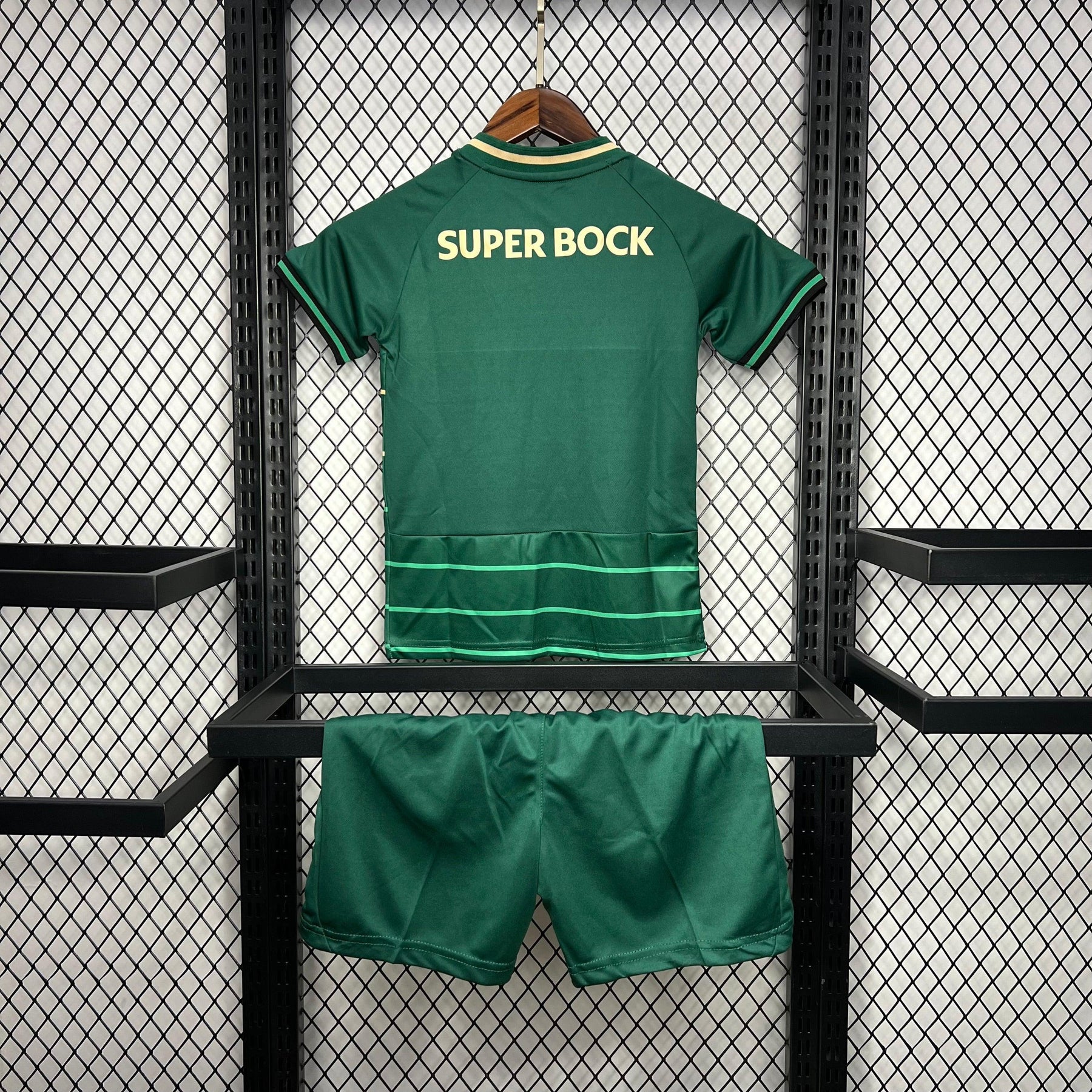 Conjunto Infantil Sporting away 24/25