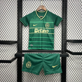 Conjunto Infantil Sporting away 24/25