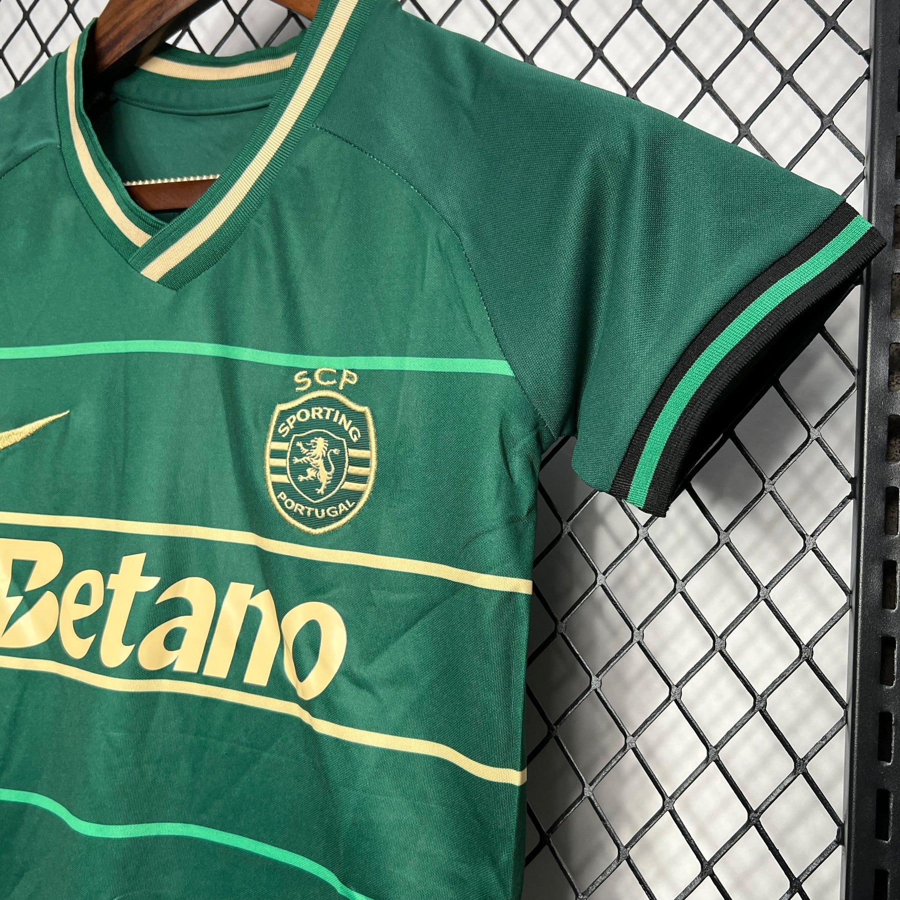 Conjunto Infantil Sporting away 24/25