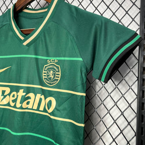 Conjunto Infantil Sporting away 24/25