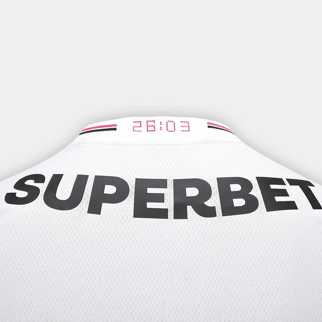 Camisa São Paulo I 25/26 - Jogador Masculina - Tricolor