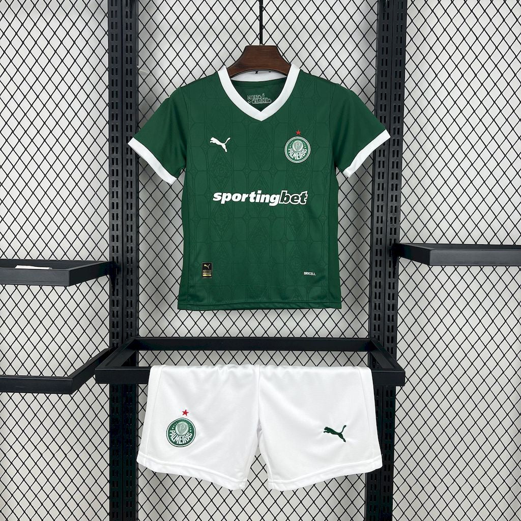 Conjunto Infantil Palmeiras Home 25/26