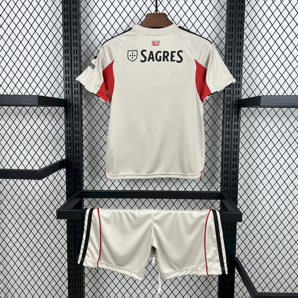 Conjunto Infantil Benfica Away 25/26