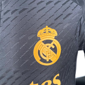 Camisa Real Madrid III (Third) 23/24 - Jogador Masculina - Preto