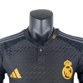 Camisa Real Madrid III (Third) 23/24 - Jogador Masculina - Preto