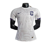 Camisa Seleção da França II (Away) 23/24 - Jogador Masculina - Branco