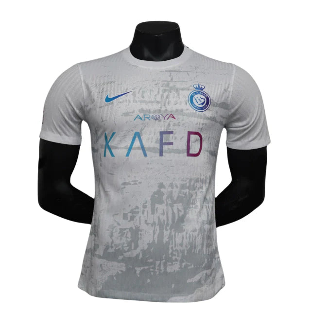 Camisa Al-Nassr III (Third) 23/24 - Jogador Masculina - Branco