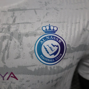 Camisa Al-Nassr III (Third) 23/24 - Jogador Masculina - Branco