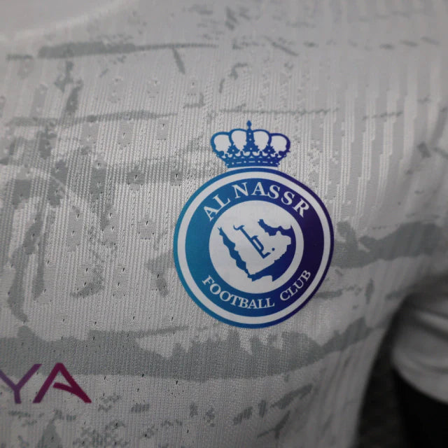 Camisa Al-Nassr III (Third) 23/24 - Jogador Masculina - Branco