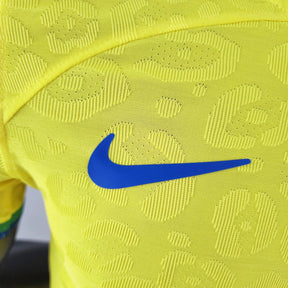 Camisa Seleção do Brasil I (Home) 23/24 - Jogador Masculina - Amarelo