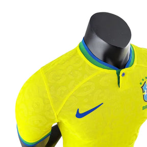 Camisa Seleção do Brasil I (Home) 23/24 - Jogador Masculina - Amarelo