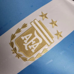 Camisa Seleção da Argentina I (Home) 24/25 - Jogador Masculina - Branco e Azul