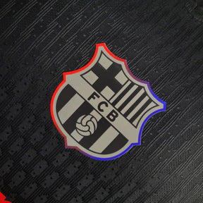 Camisa Barcelona II (Away) 24/25 - Jogador Masculina - Preto
