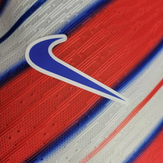 Camisa Atlético de Madrid I (Home) 24/25 - Jogador Masculina - Vermelho, Branco e Azul