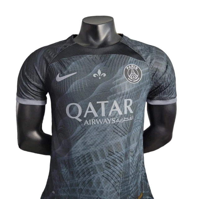 Camisa PSG Edição Especial 23/24 - Jogador Masculina - Preto