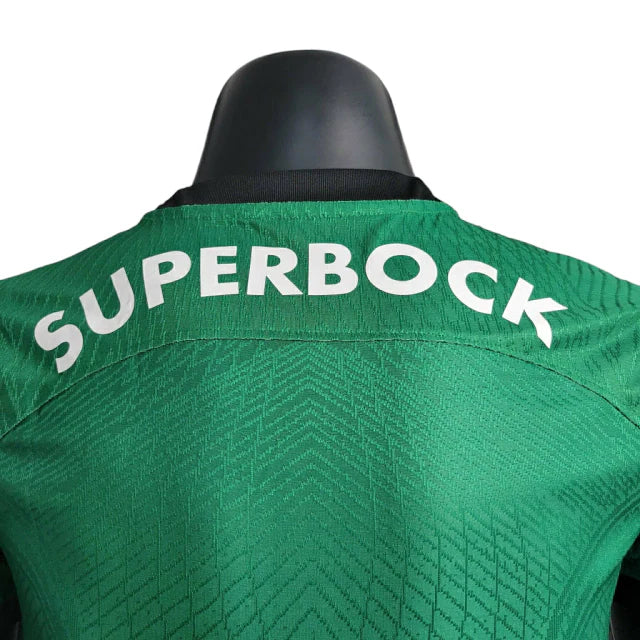 Camisa Sporting I (Home) 23/24 - Jogador Masculina - Verde e Branco