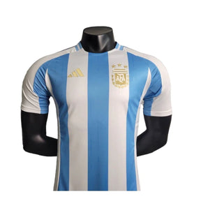Camisa Seleção da Argentina I (Home) 24/25 - Jogador Masculina - Branco e Azul