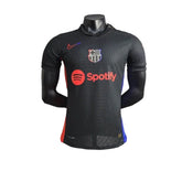 Camisa Barcelona II (Away) 24/25 - Jogador Masculina - Preto